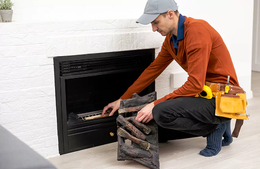 Wood Fireplace Repair in Highland, IN