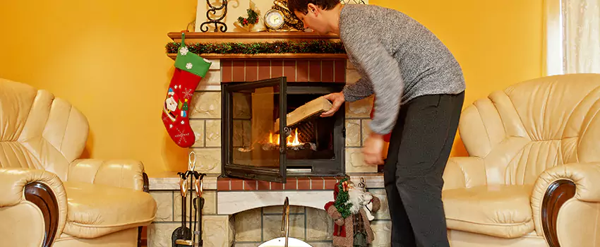 Gas to Wood-Burning Fireplace Conversion Services in Highland, Indiana
