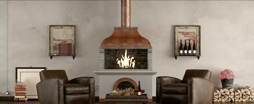 Thelin Hearth Products Providence Pellet Insert Fireplace Installation in Highland, IN