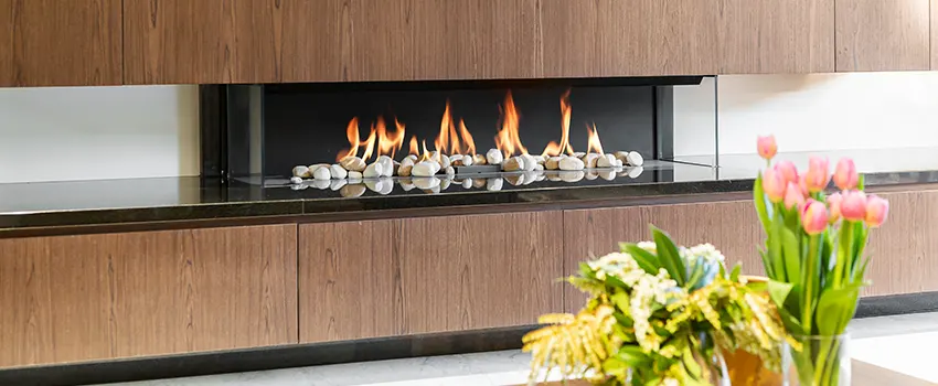 Double-height Fireplace Design Refurbishment in Highland, Indiana