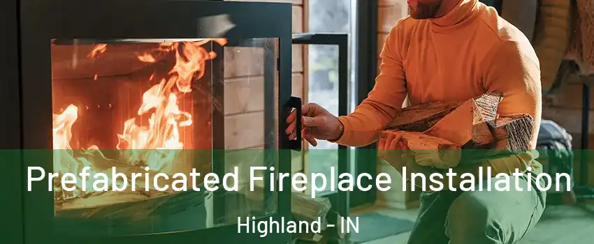  Prefabricated Fireplace Installation Highland - IN